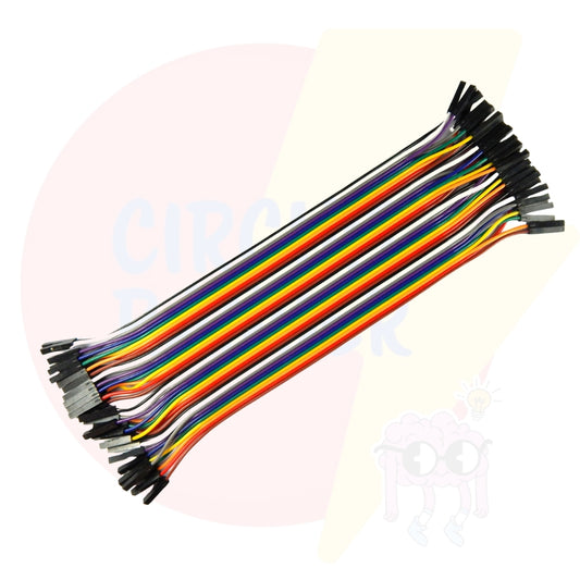 Jumper Wires Female To Female - 40pc Belt