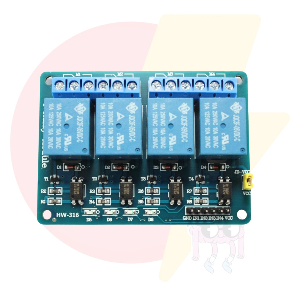 5V 4 Channel Relay Module