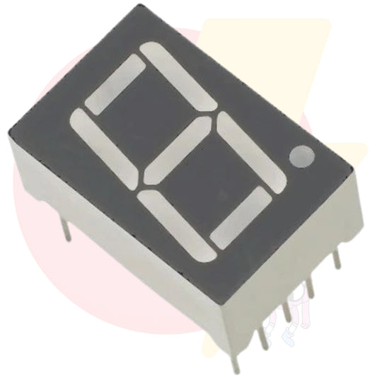 Single Digit Seven Segment Display (Common Anode)