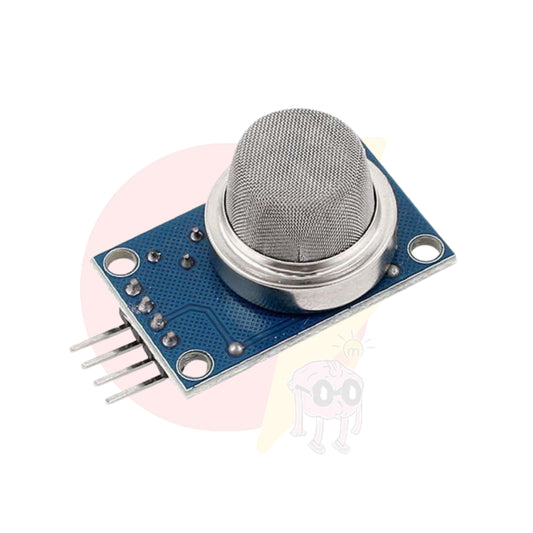 MQ-2 Gas Sensor Module, Digital Output, 4-Pin Interface
