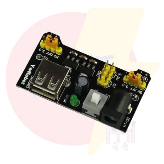 3.3V/5V MB102 Breadboard Power Supply Module