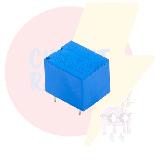 12V 7A SPDT Relay 5 Pin Sugar Cube PCB Mount