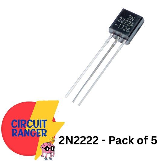 2N2222 Transistors - Pack of 5