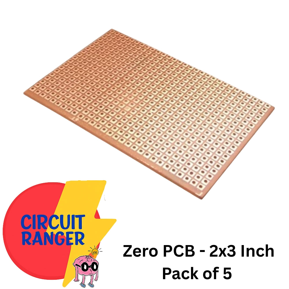 Zero PCB 2X3 Inch for general purpose