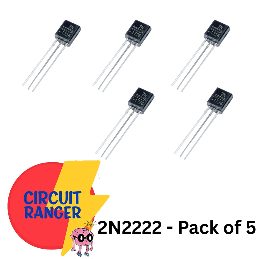 2N2222 Transistors - Pack of 5