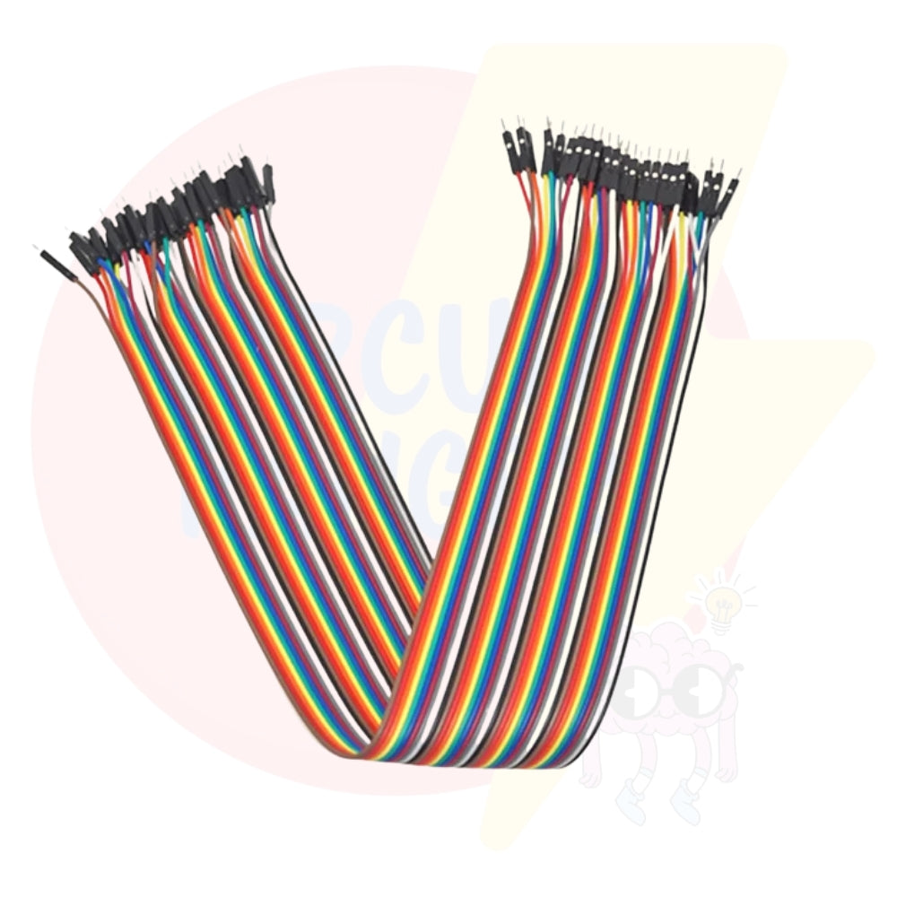 Jumper Wires Male To Male - 40pc Belt