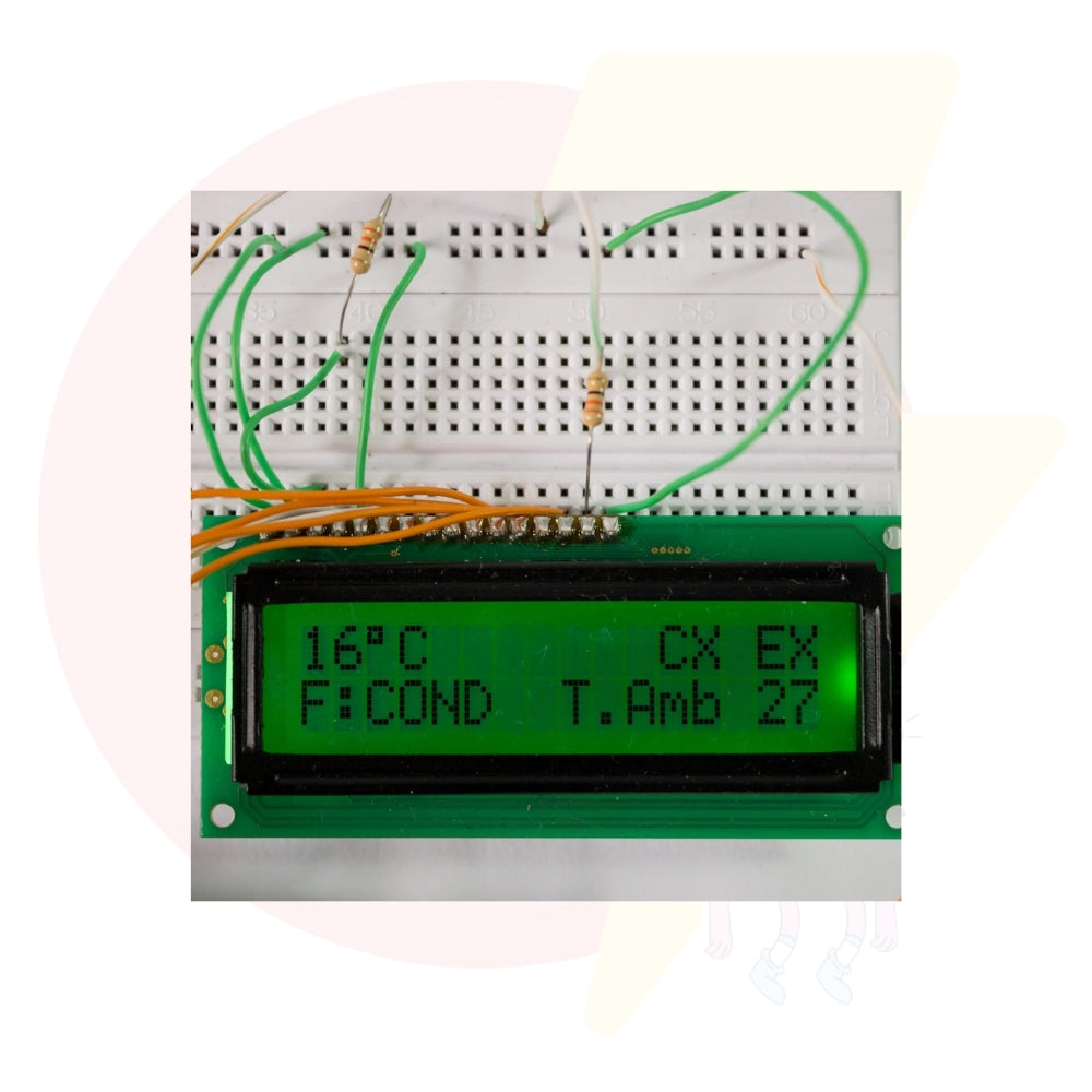 JHD 162A 16x2 LCD Module Display (Green)