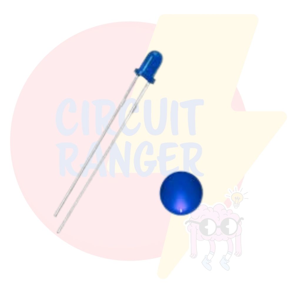 3mm Blue Led - Pack of 5