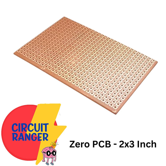 Zero PCB 2X3 Inch for general purpose