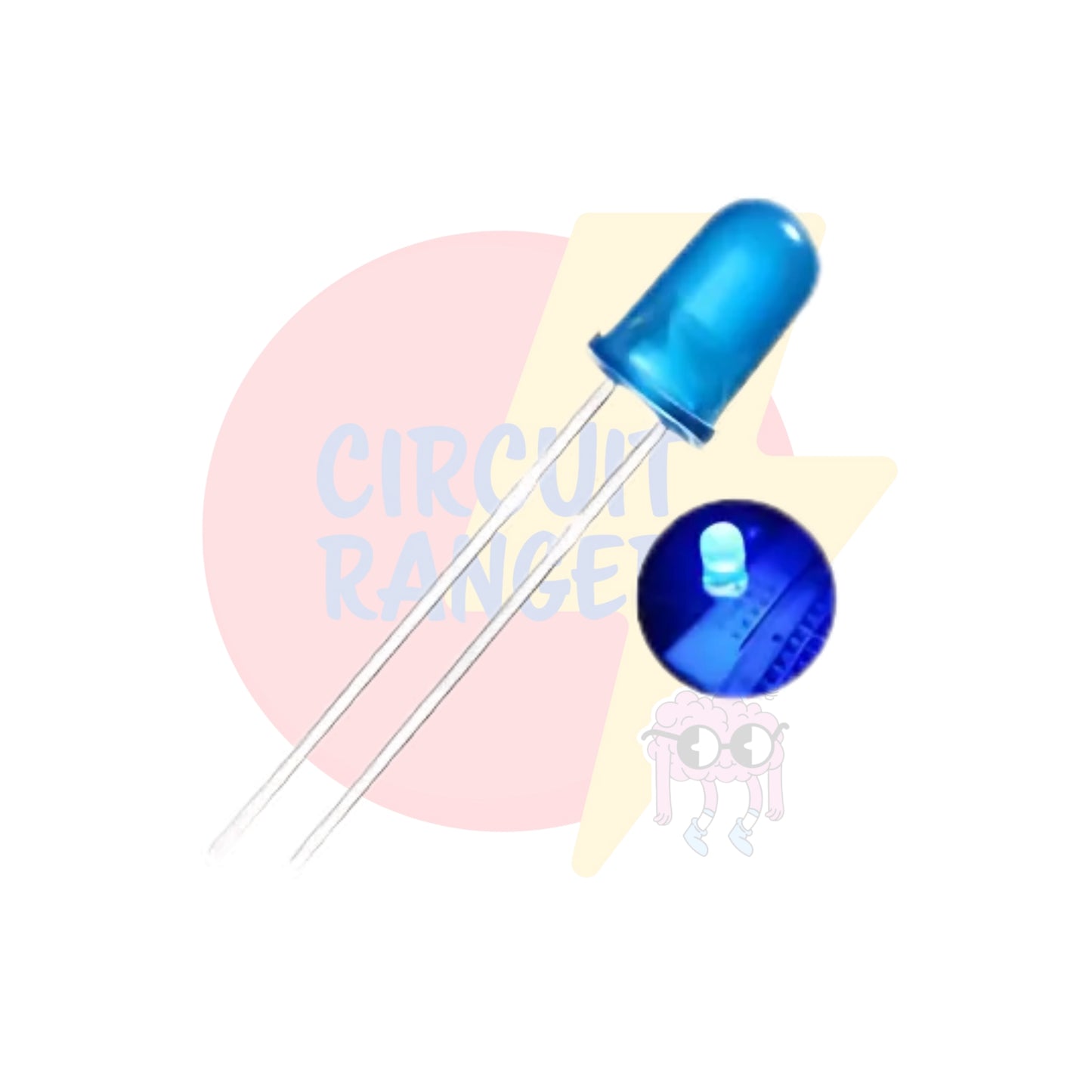 5mm Blue Led - Pack of 5