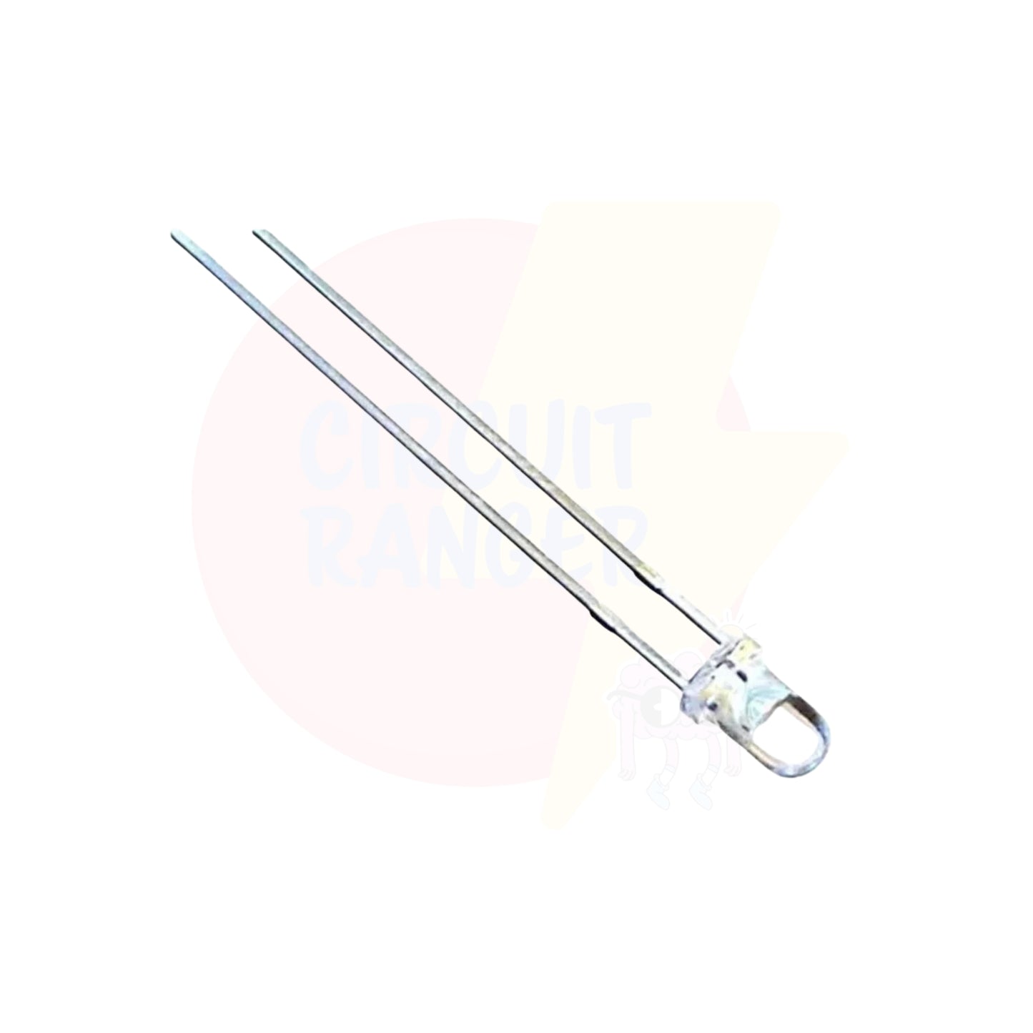3mm White Led - Pack of 5