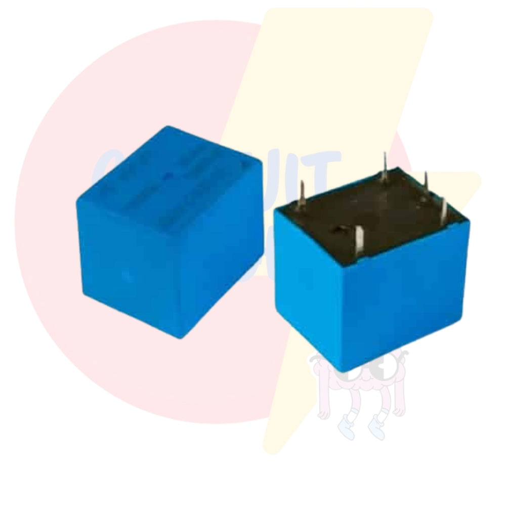 12V 7A SPDT Relay 5 Pin Sugar Cube PCB Mount