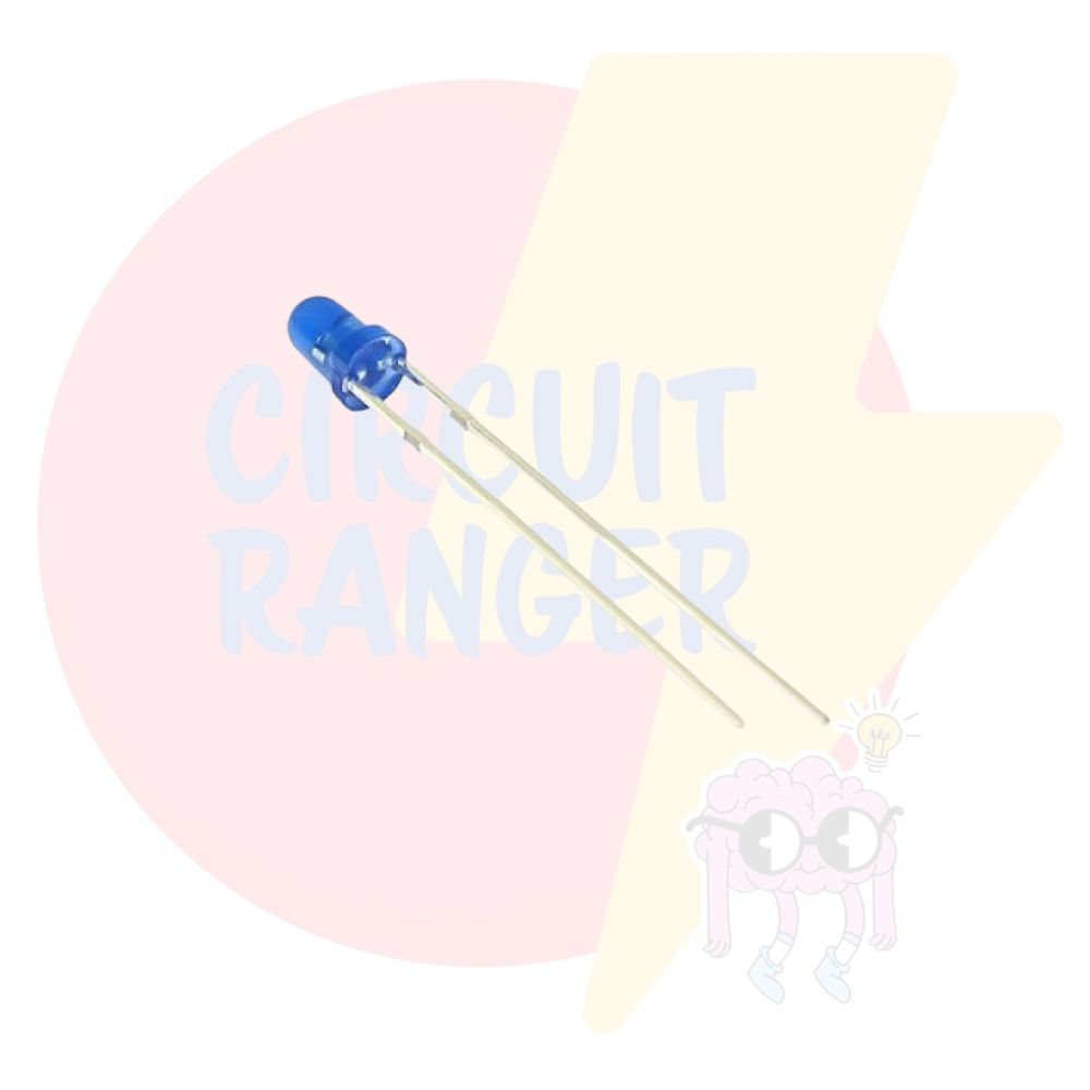 3mm Blue Led - Pack of 5