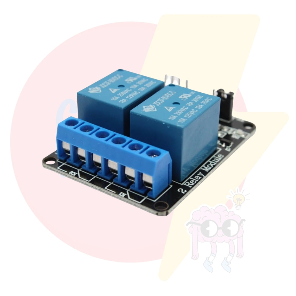 2 Channel 5Volt 10Amps Dual Relay Module Board