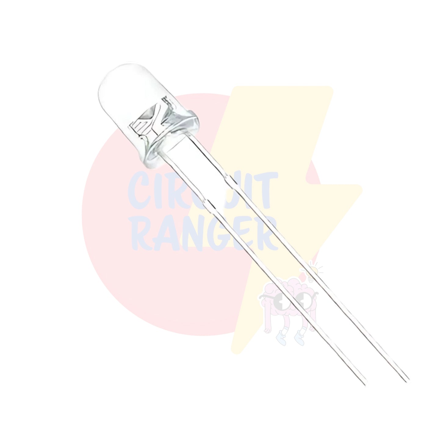 5mm White Led - Pack of 5