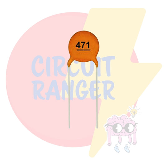 470pf, 50v Ceramic Capacitor