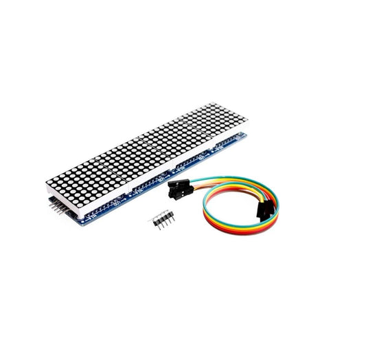 MAX7219 Dot Led Matrix Module 4 In 1 Display with 5P Line Module