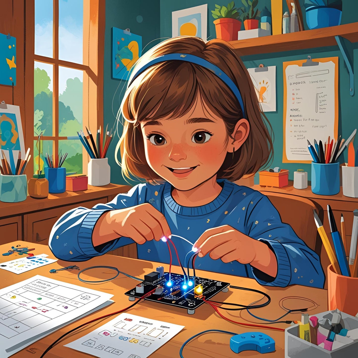 Traffic Light Control Using Arduino - School / College Project