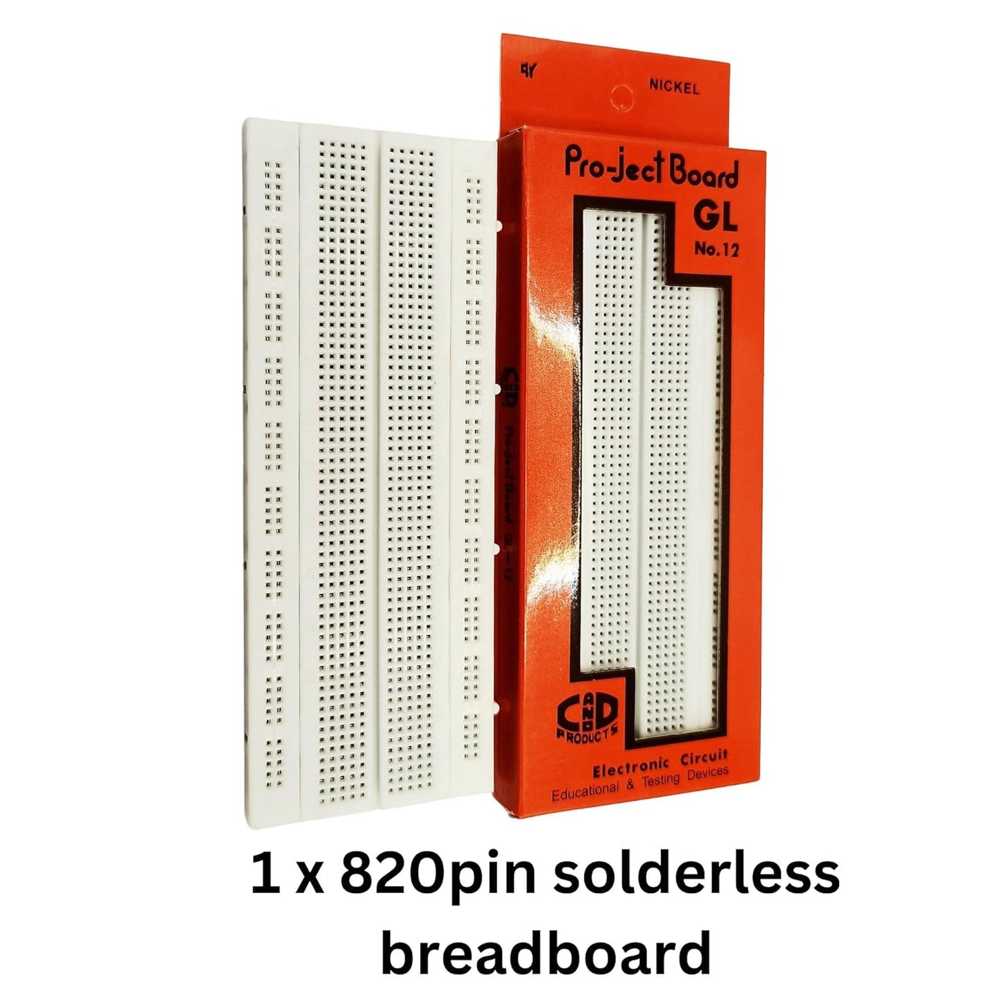 Solderless Breadboard with Jumper Wires Kit – F-F, M-F, M-M (Prototyping Pack)