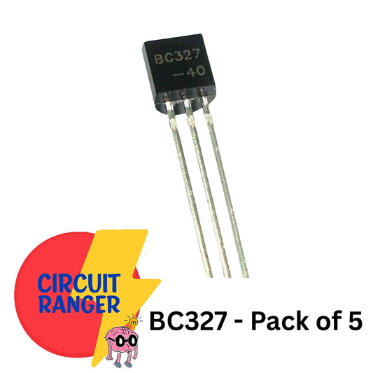 BC327 PNP Power Transistors – Medium Power Switching & Amplifier | Pack of 5