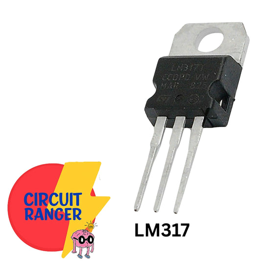 LM317 Adjustable Voltage Regulator IC