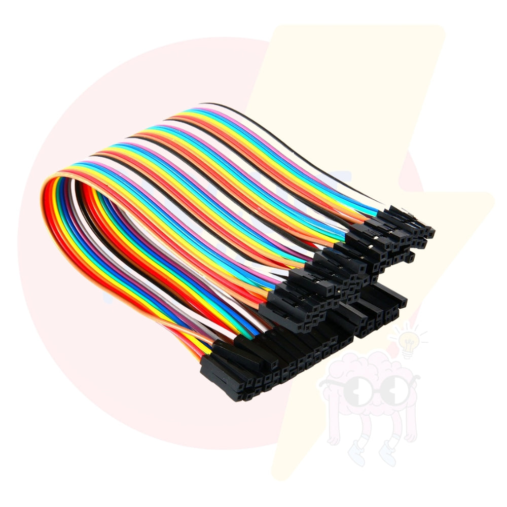 Jumper Wires Female To Female - 40pc Belt