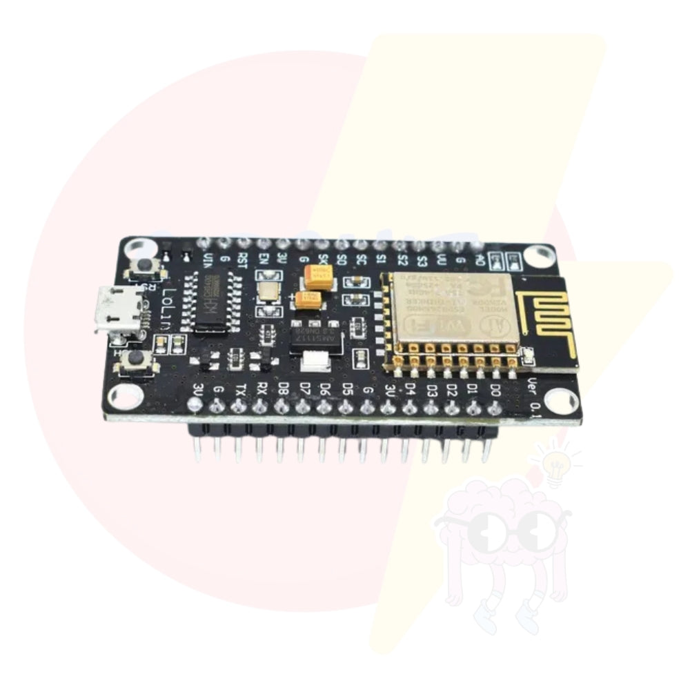 ESP8266 NodeMCU Wi-Fi Development Board (CH340 Driver) – IoT Module for Arduino & Home Automation