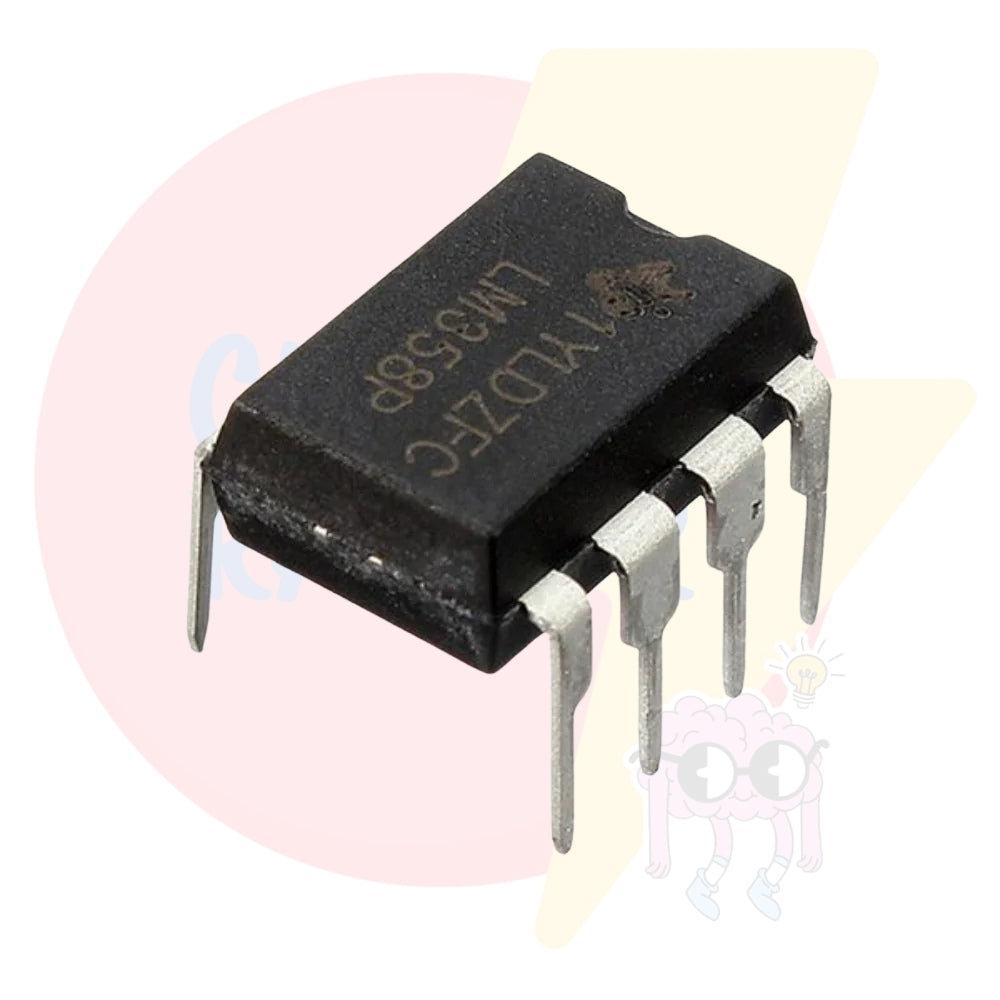 LM358 Dual-Op amp 8 Pin DIP