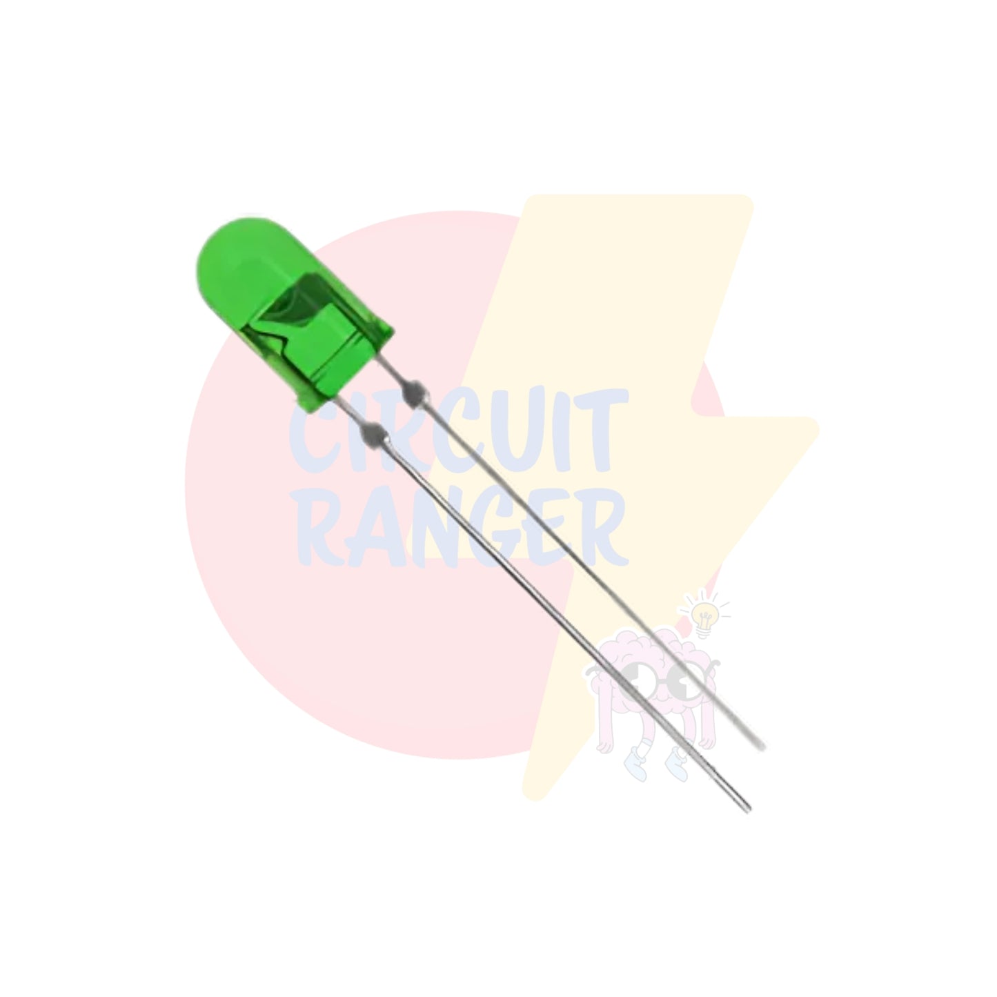 5mm Green Led - Pack of 5