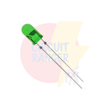 5mm Green Led - Pack of 5