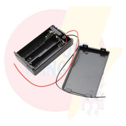 3 x 1.5V AA Battery Holders With Wire