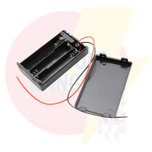 3 x 1.5V AA Battery Holders With Wire