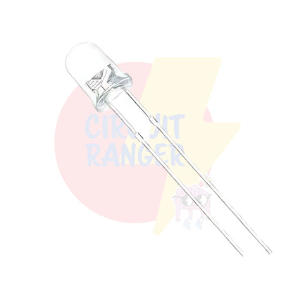 5mm White Led - Pack of 5