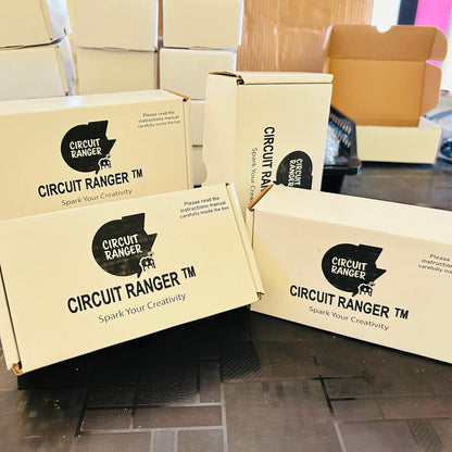 Circuit Ranger 190 Piece Ceramic Capacitor Kit (19 Values × 10 Each) 10pF to 100nF Range