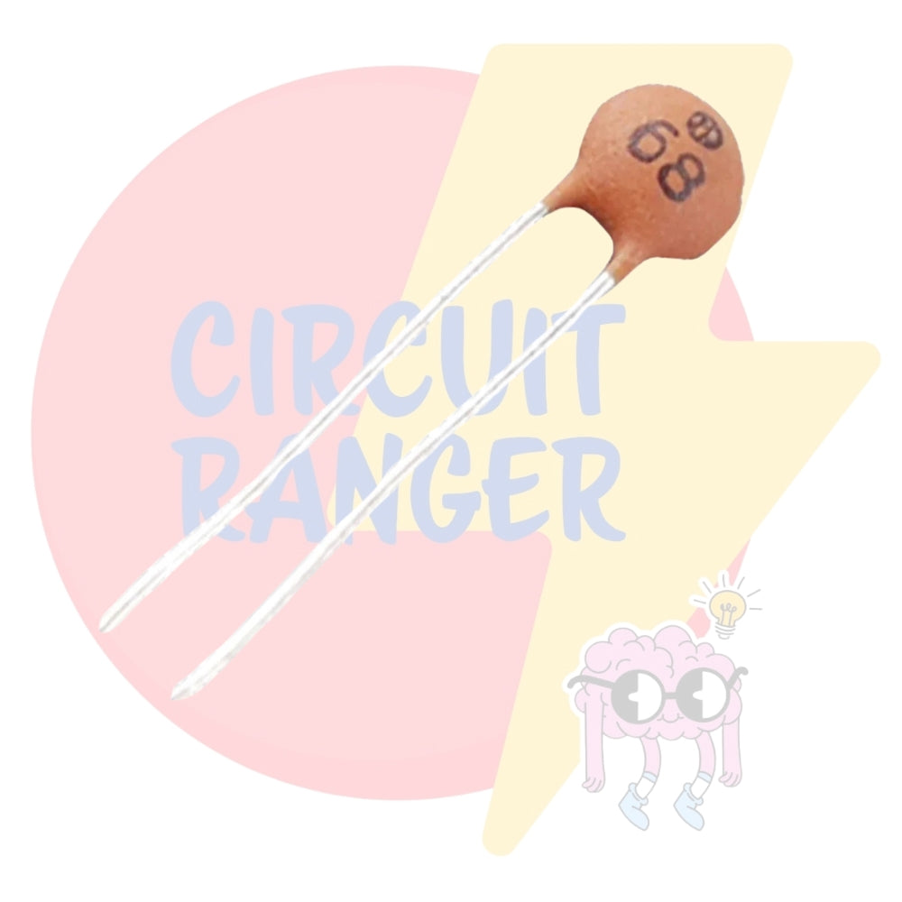 68pf, 50v Ceramic Capacitor