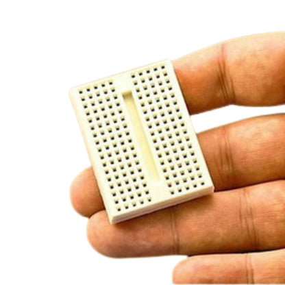 Circuit Ranger 170 Point Mini Solderless Breadboard – Reusable Prototype Mini Bread Board with Adhesive Back for Arduino, ESP32, Raspberry Pi, STEM DIY Electronics Projects - Pack of 2