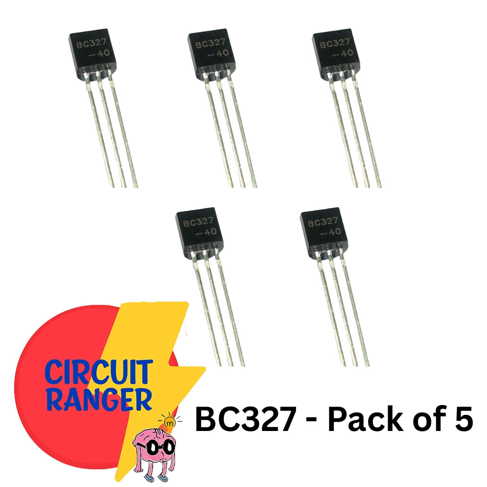 BC327 PNP Power Transistors – Medium Power Switching & Amplifier | Pack of 5