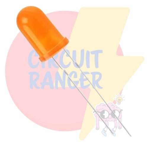 5mm Diffused Orange LED