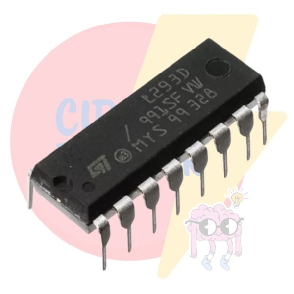 L293D Dual H-Bridge Motor Driver IC DIP-16 Package