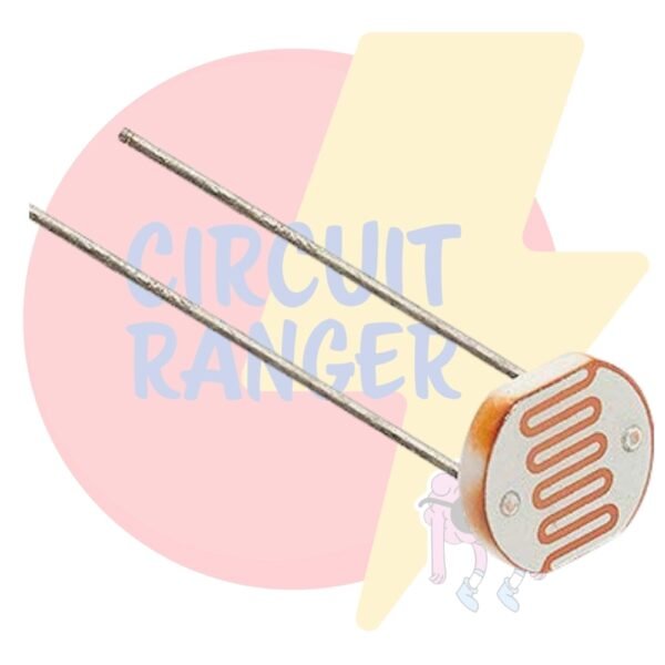 5MM LDR Sensor (Light Dependent Resistor)