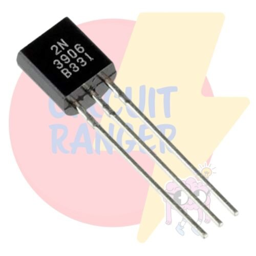 2N3906 PNP General Purpose Transistor 40V 200mA TO-92 Package