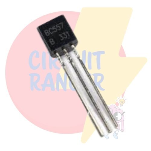 BC557 PNP General Purpose Transistor 45V 100mA TO-92 Package