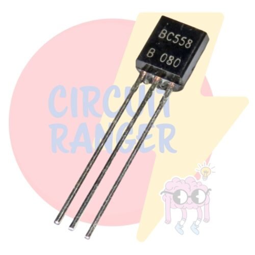 BC558 PNP General Purpose Transistor 30V 100mA TO-92 Package