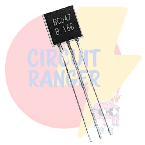 BC 547 NPN General Purpose Transistor 45V 100mA TO-92 Package