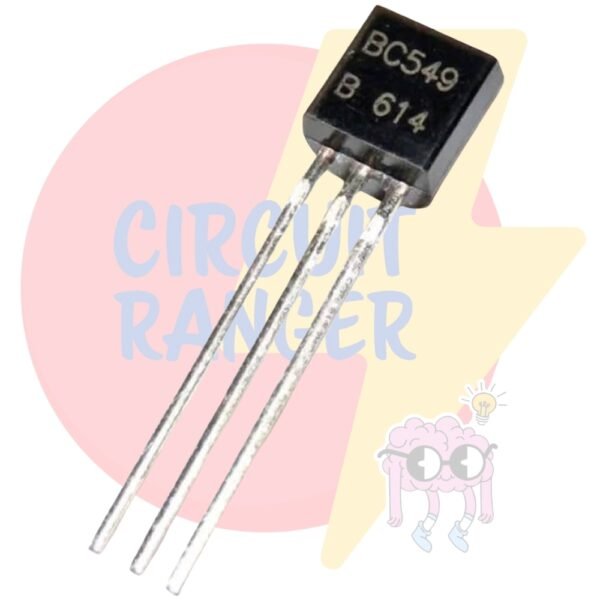 BC 549 NPN General Purpose Transistor 30V 100mA TO-92 Package