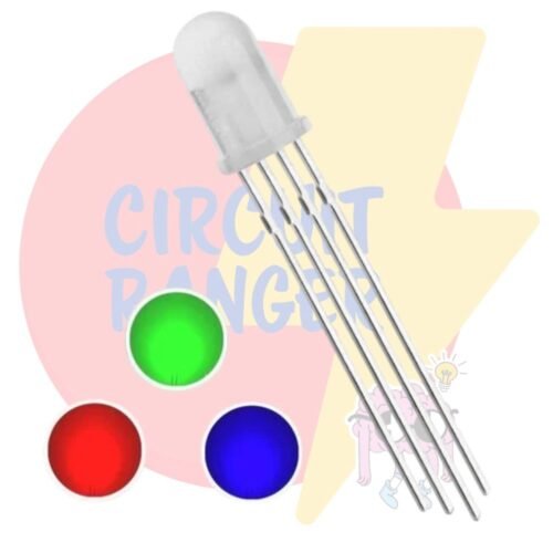 5mm RGB LED – Common Cathode / Anode Multicolor LED