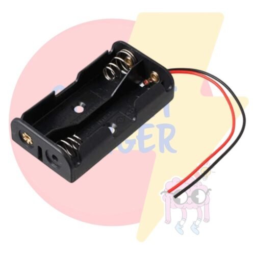2-Cell Battery Holder – Compact Power Supply Module