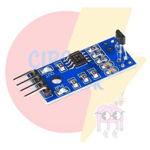 Linear Hall Effect Sensor Module (Analog Magnetic Field Sensor)