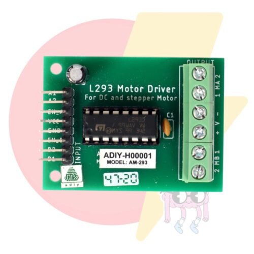 L293D Motor Driver IC Module (Dual H-Bridge Motor Driver)